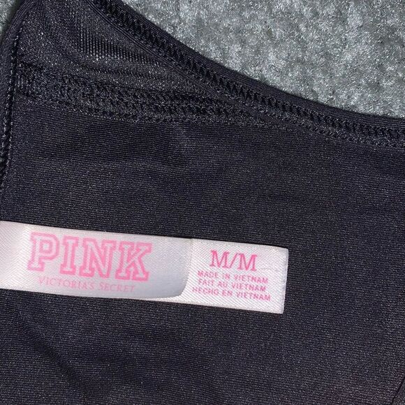 Women’s Pink medium crop top. Black size medium. - Picture 5 of 5